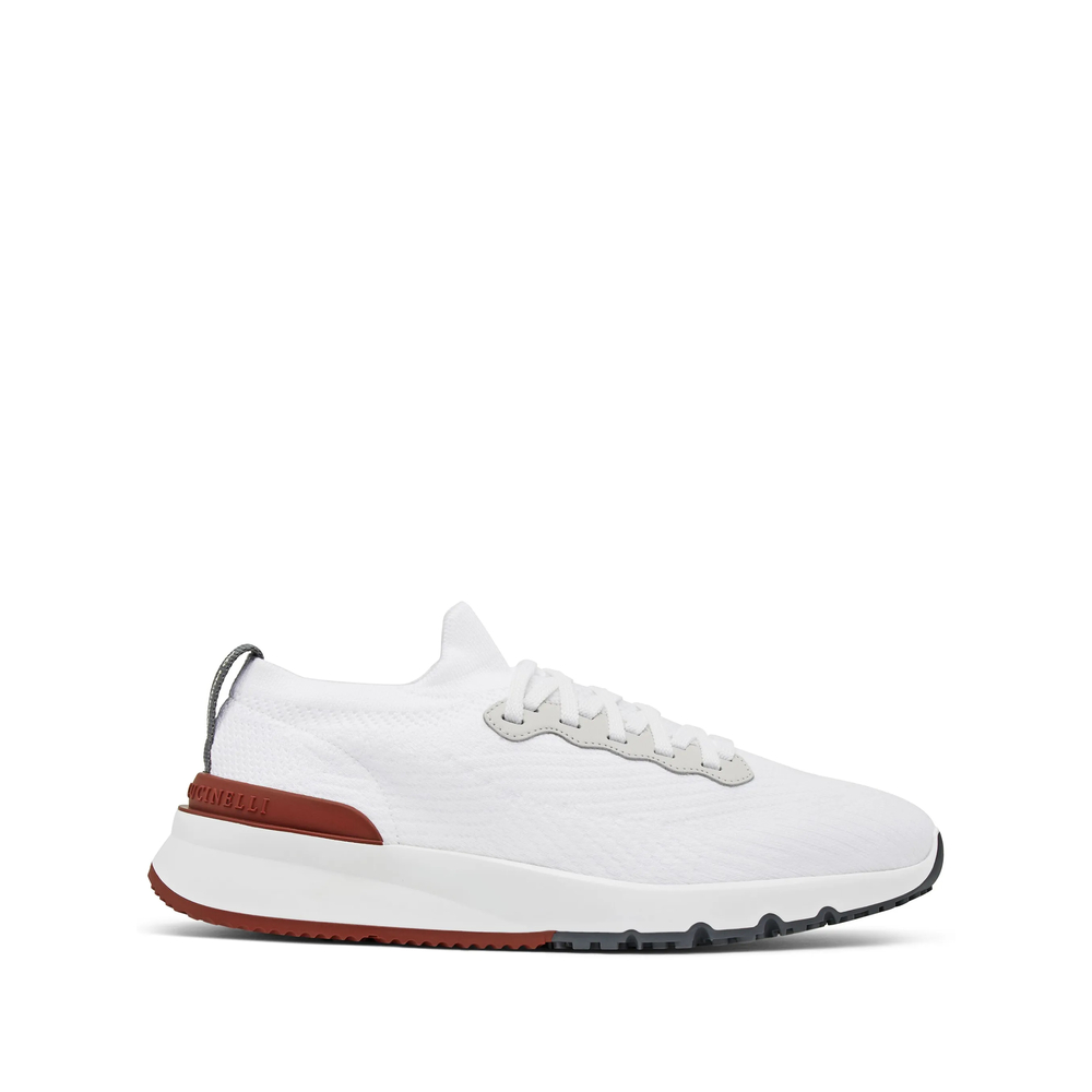 Brunello Cucinelli Knitted Low-top Sneakers
