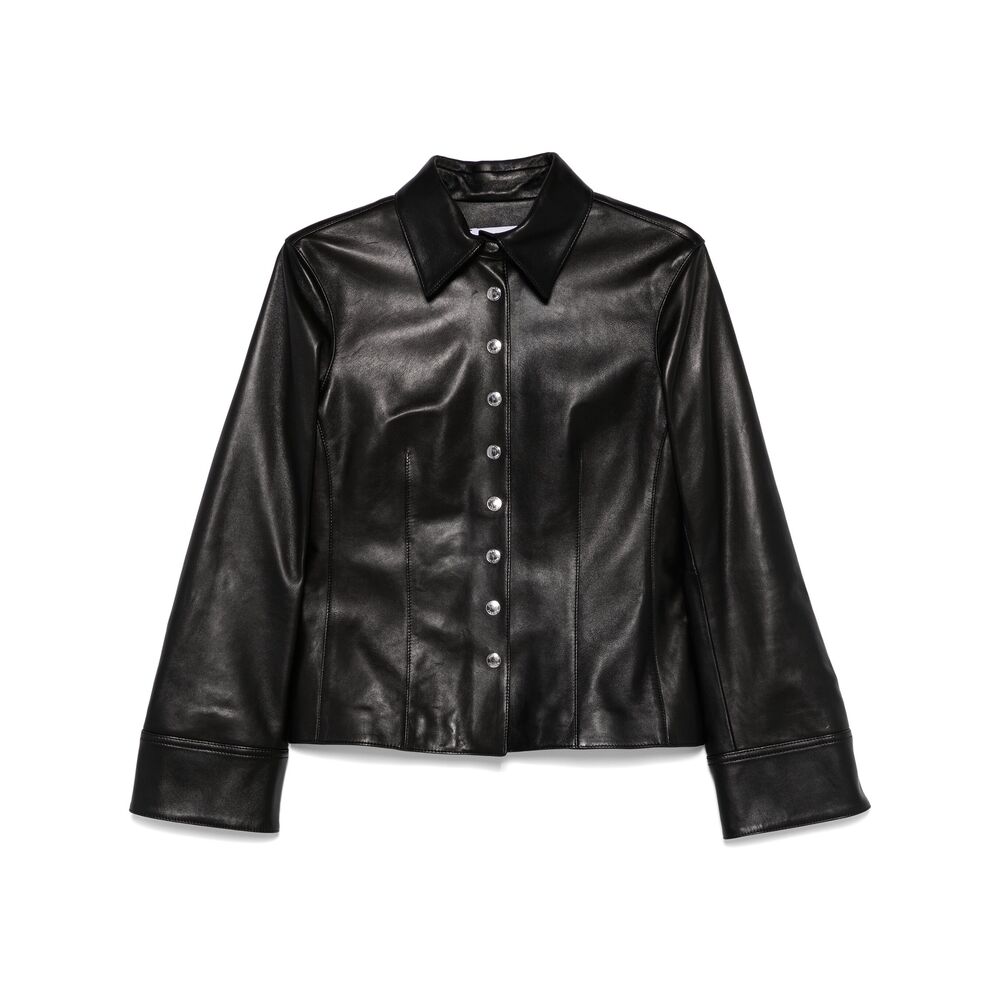 Alexander Mcqueen Leather Shirt