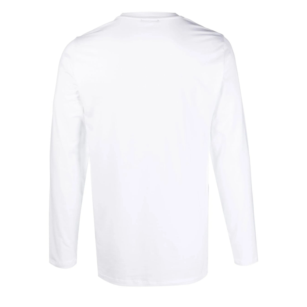 Logo-Patch Detail Long-Sleeved T-Shirt