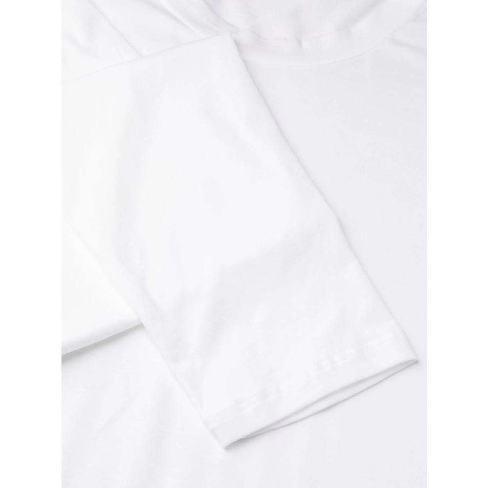 Logo-Patch Detail Long-Sleeved T-Shirt