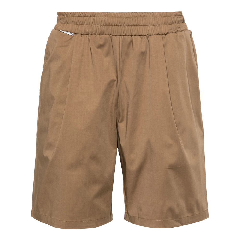 Family First Elasticated-waist Poplin Shorts