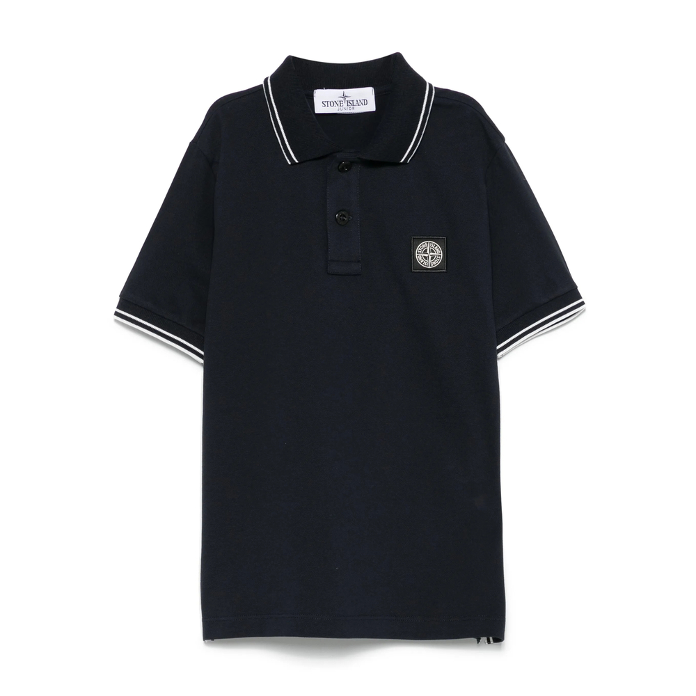 Stone Island Compass-motif Polo Shirt