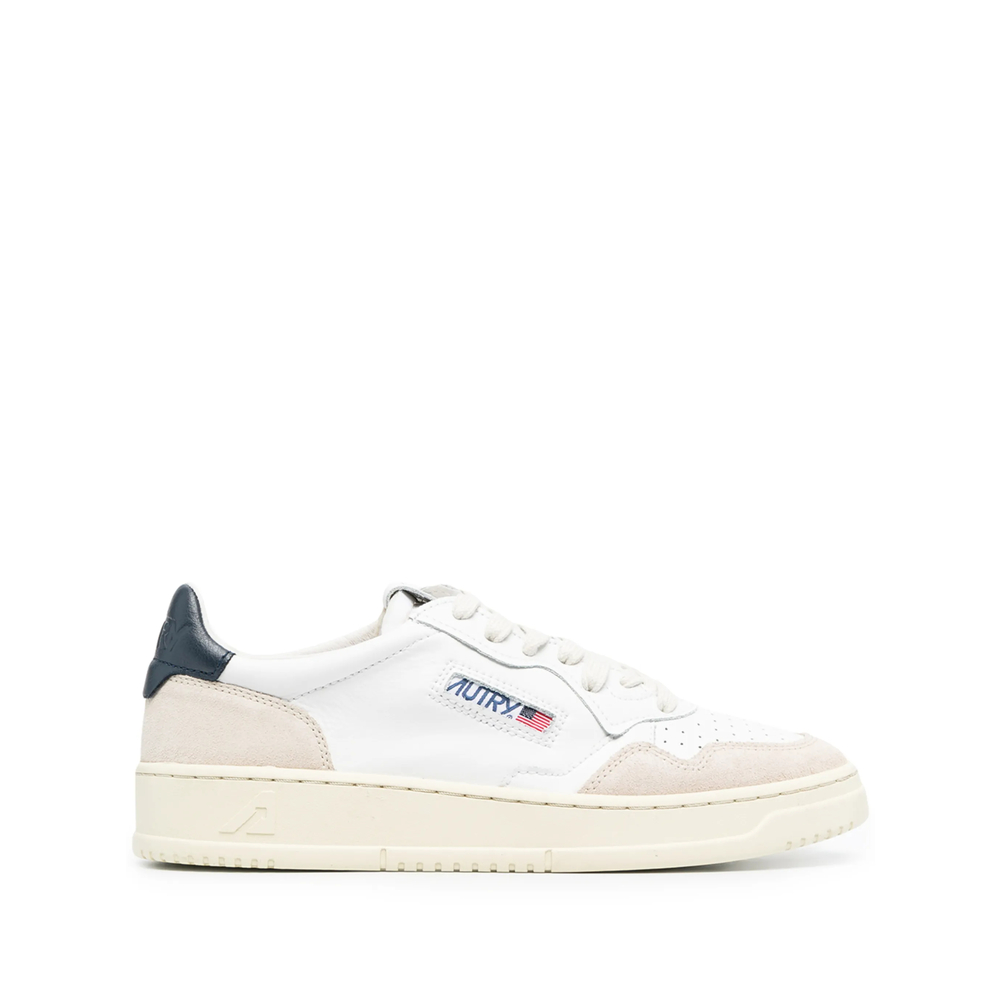 Autry Medalist Suede-panel Sneakers