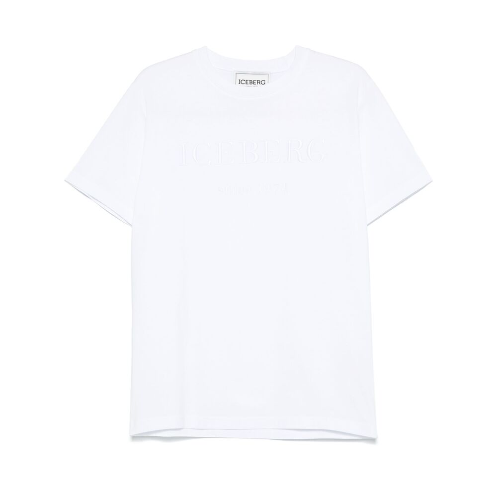 Iceberg Logo-embroidered T-shirt