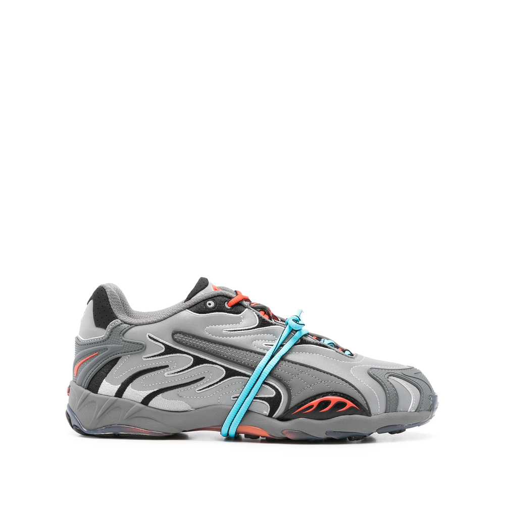 Puma X Asap Rocky X A$AP Rocky Inhale Flame-detail Sneakers