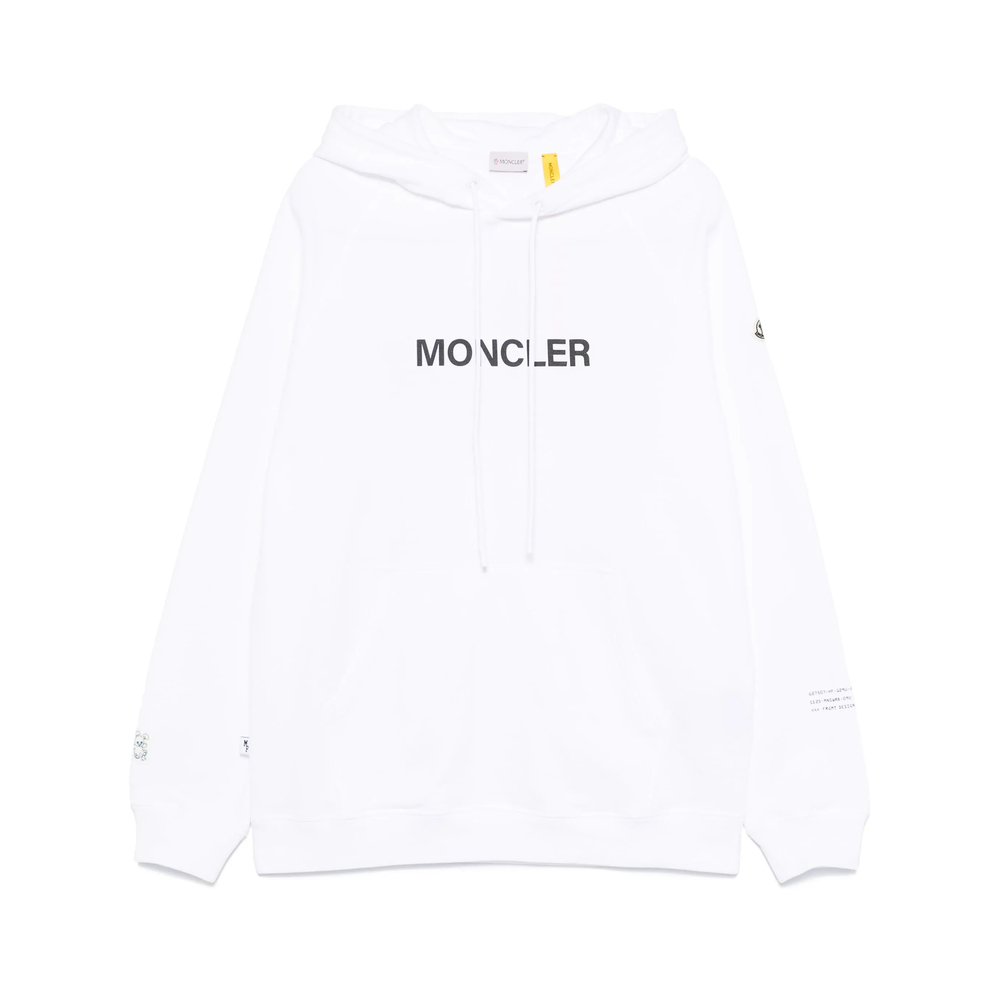 Moncler Fragment X FRGMT Cartoon-logo Cotton Hoodie