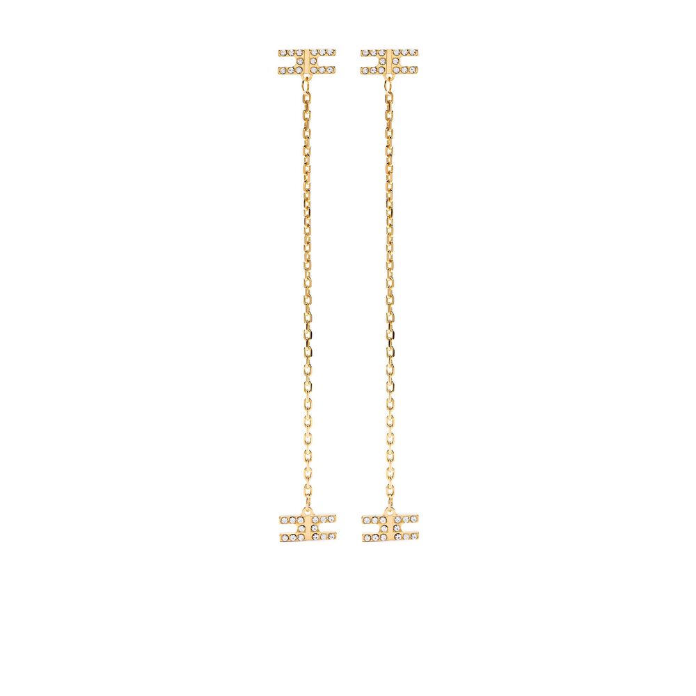 Elisabetta Franchi Crystal-embellished Earrings