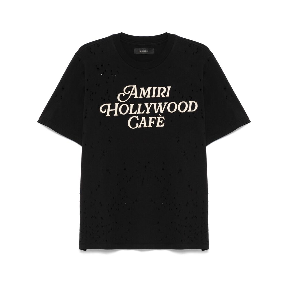 Amiri Logo-patch T-shirt