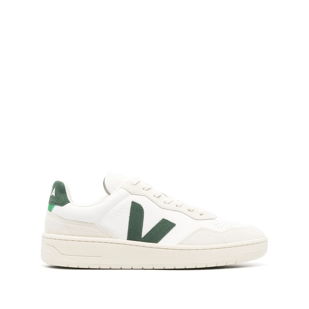 Veja V-90 Leather Sneakers