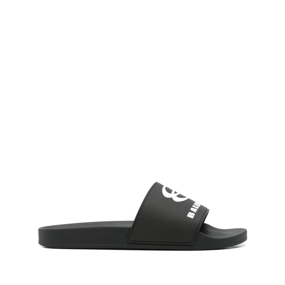 Balenciaga Logo-embroidered Pool Slides