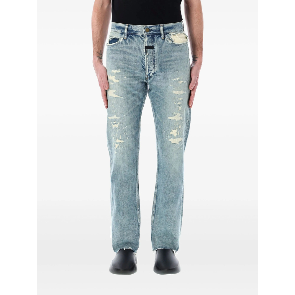Fear Of God Ripped-detailing Jeans