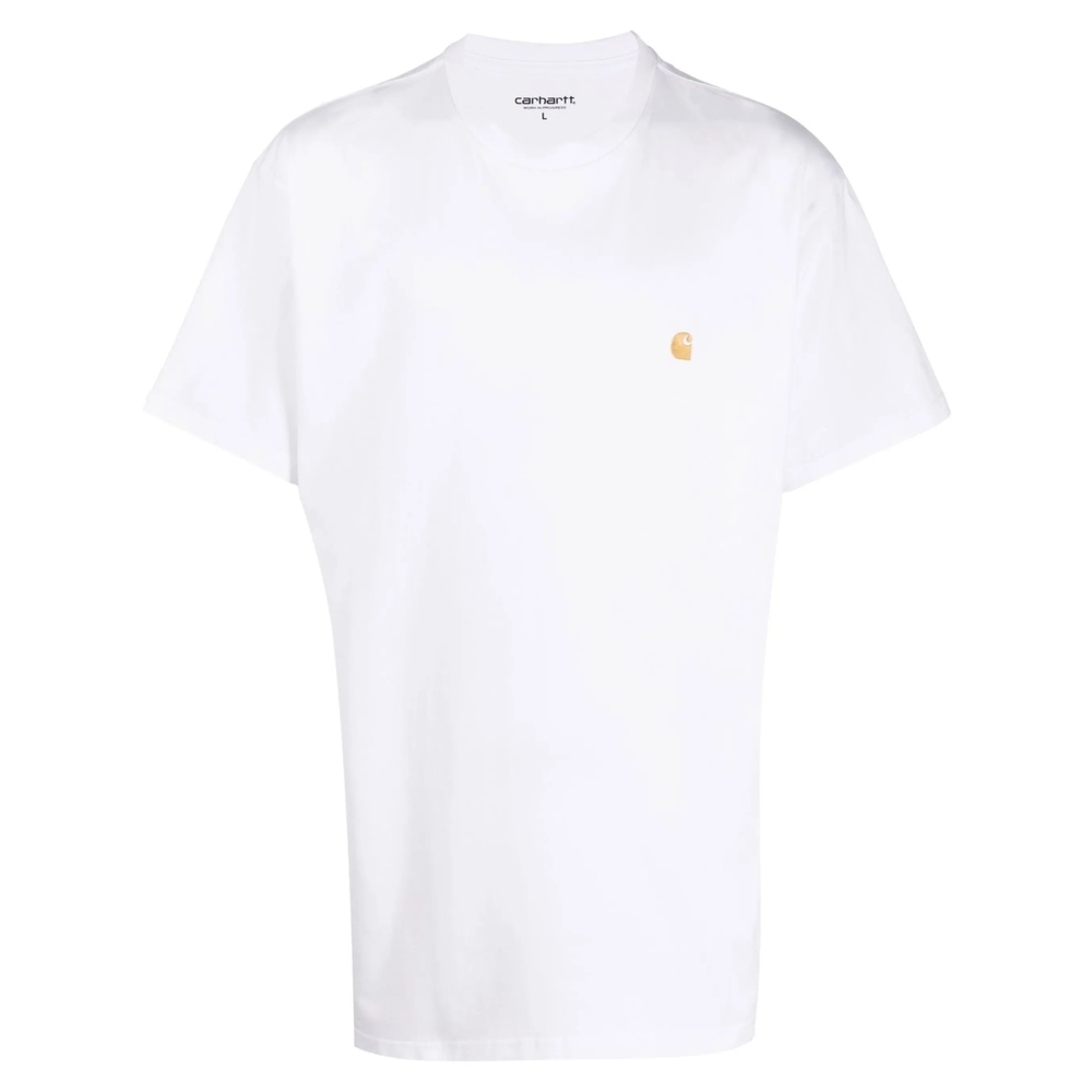 Carhartt Chase Logo-embroidered Cotton T-shirt