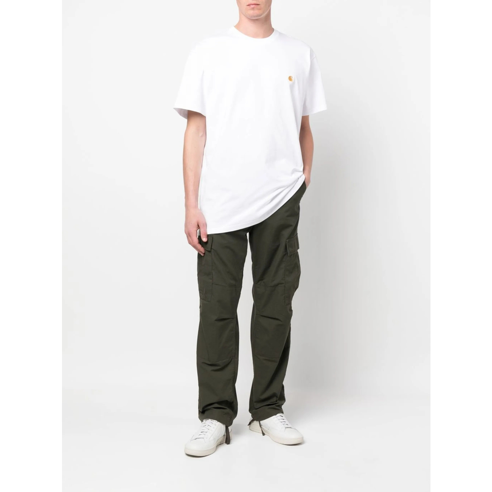 Chase Logo-Embroidered Cotton T-Shirt