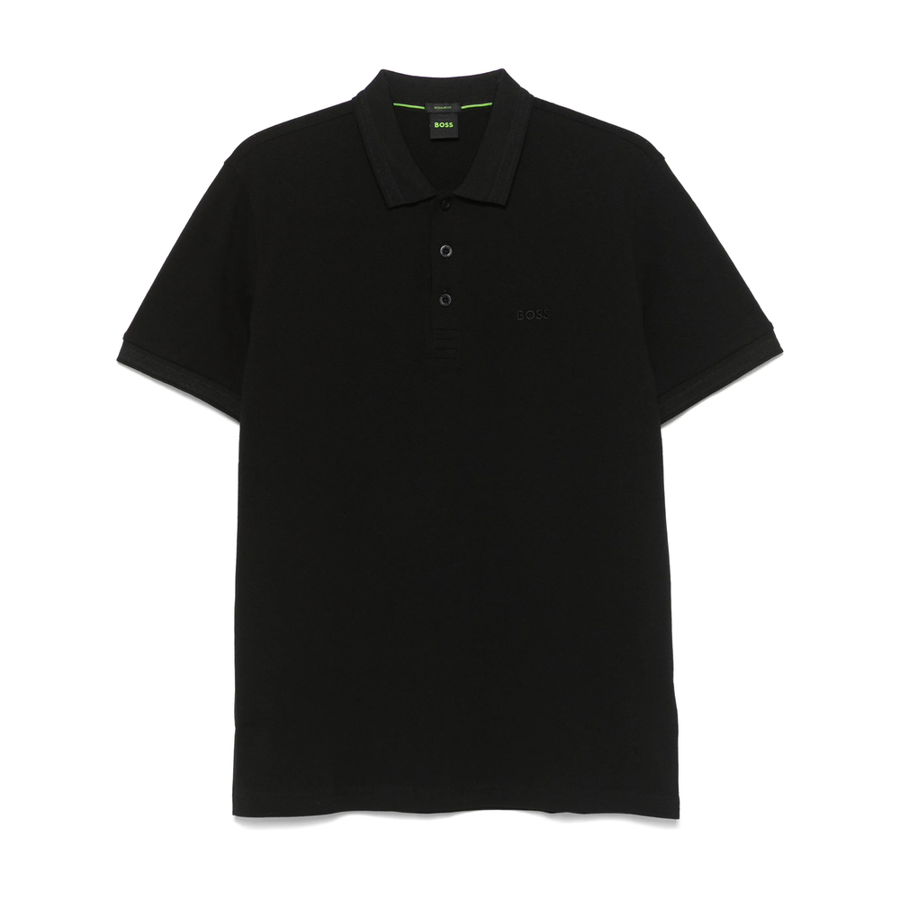 Boss Logo-embroidered Polo Shirt