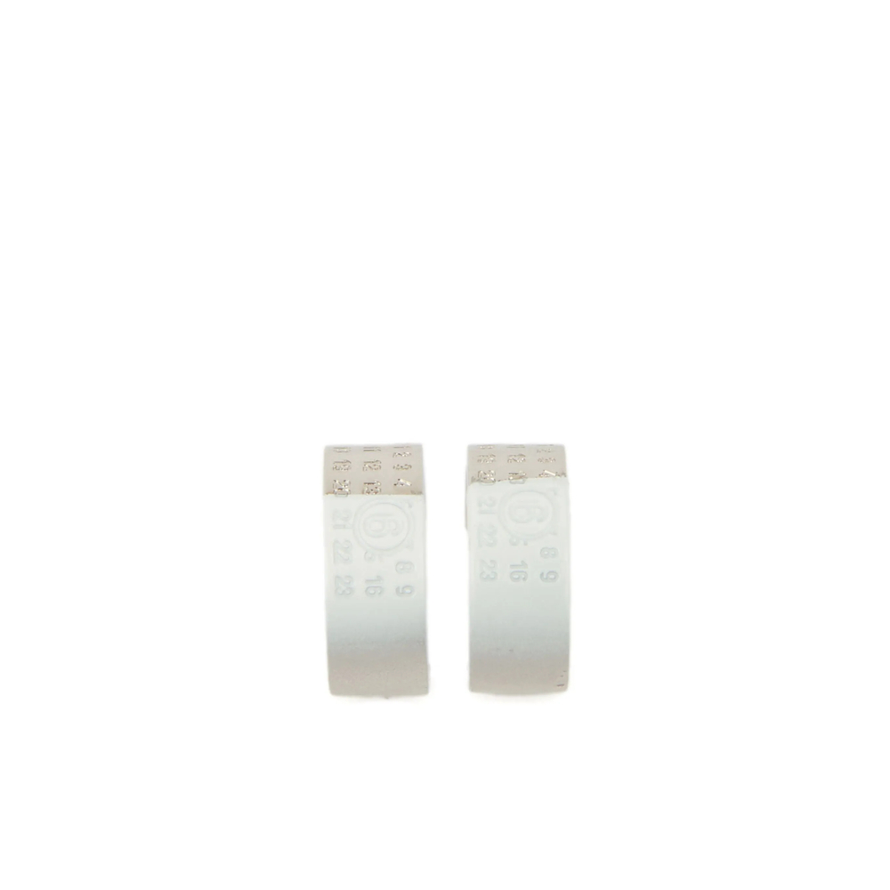 Mm6 Maison Margiela Numbers-motif Earrings