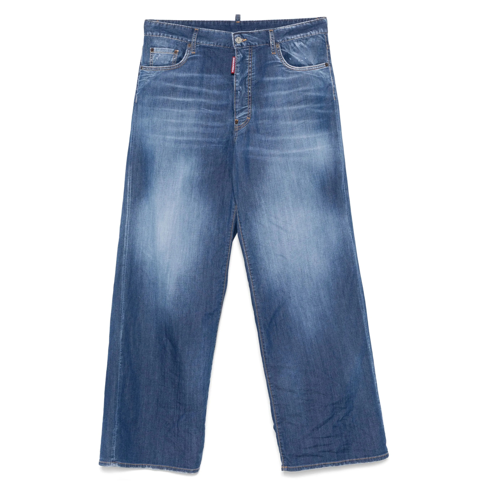 Dsquared2 Embroidered-logo Jeans