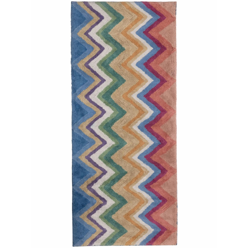 Missoni Zigzag Pattern Rug In Multi