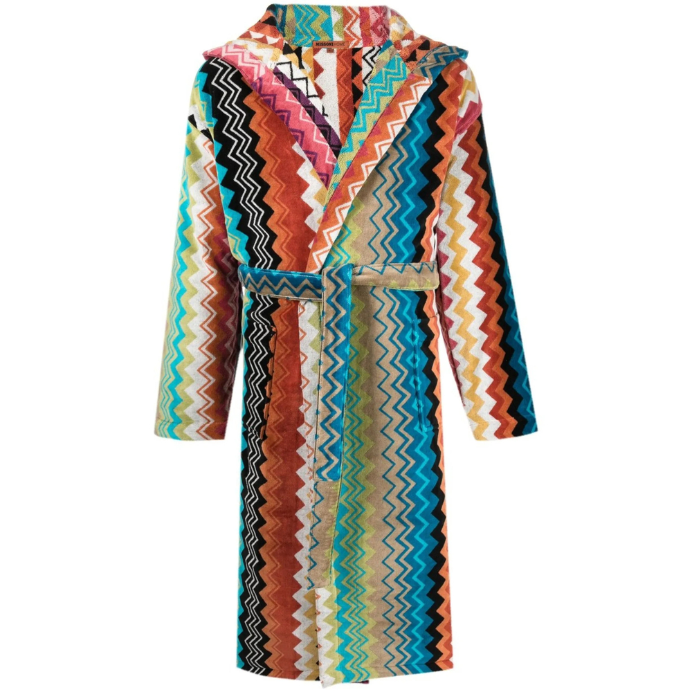 Missoni Home Giacomo Hooded Bathrobe