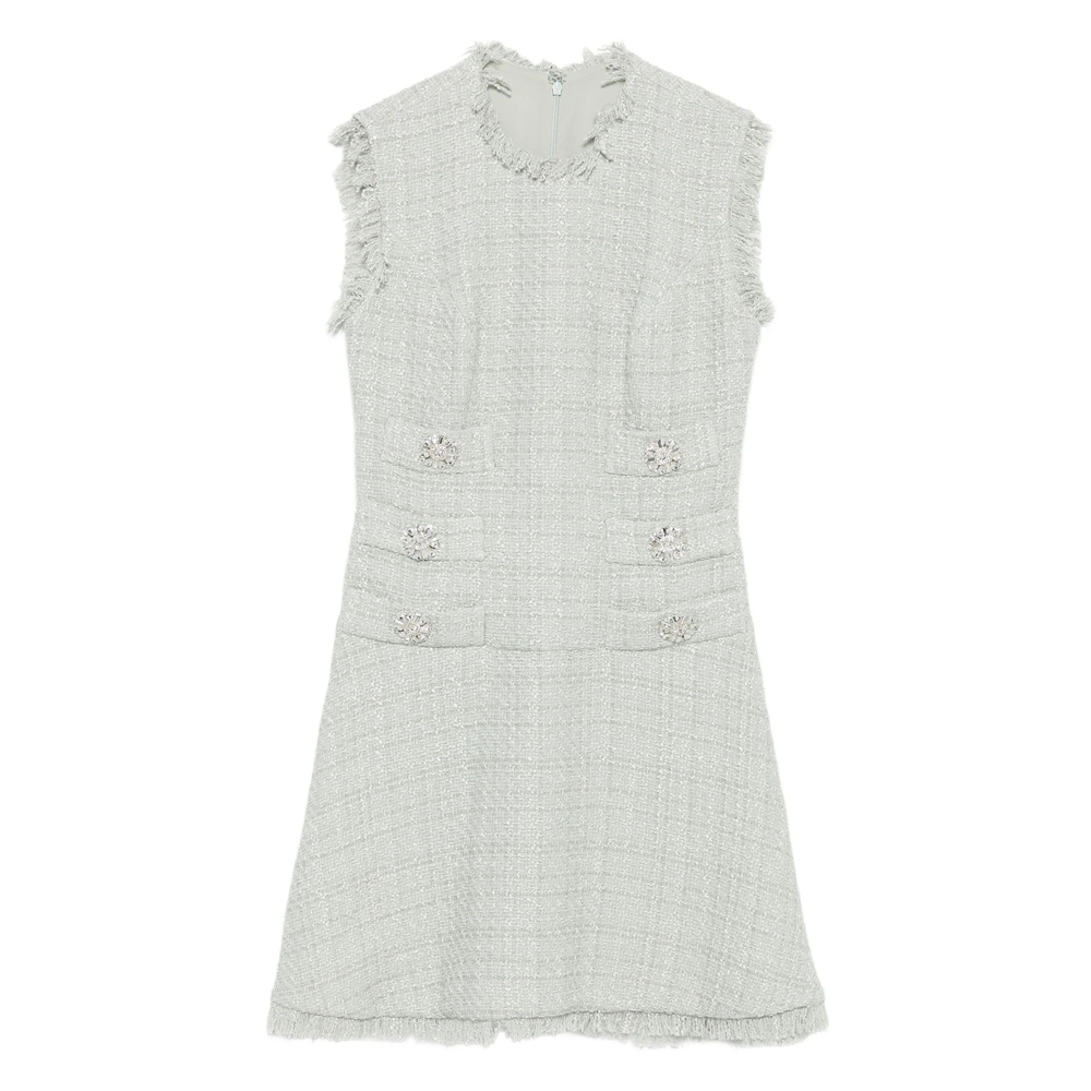 Costarellos Tweed Mini Dress