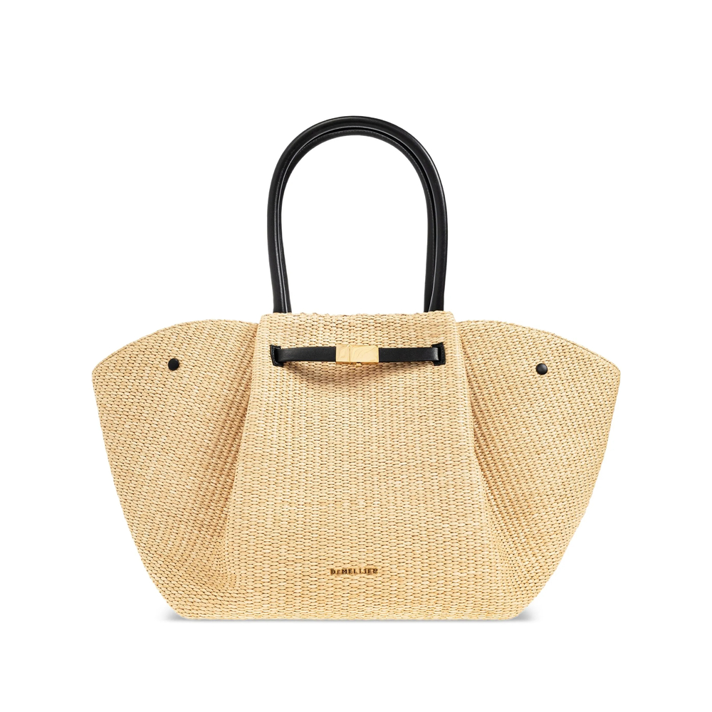 Demellier New York Woven Tote Bag