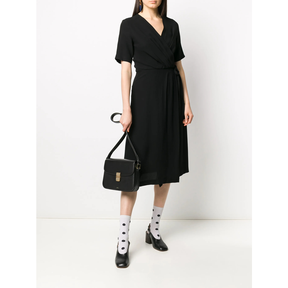 A. P.C. Grace Logo-Embossed Shoulder Bag