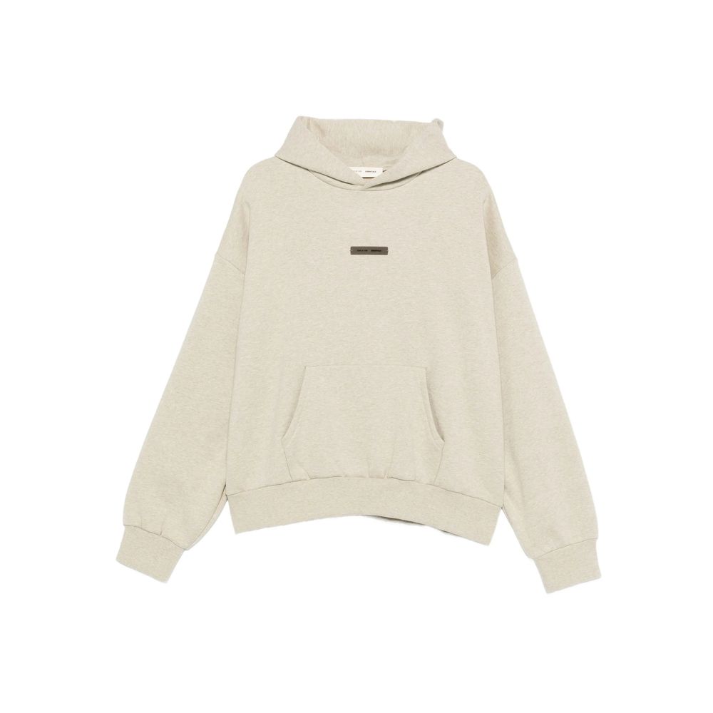 Fear Of God Essentials Logo-plaque Hoodie