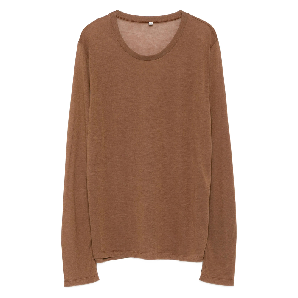 Baserange Round-neck Long-sleeve Top