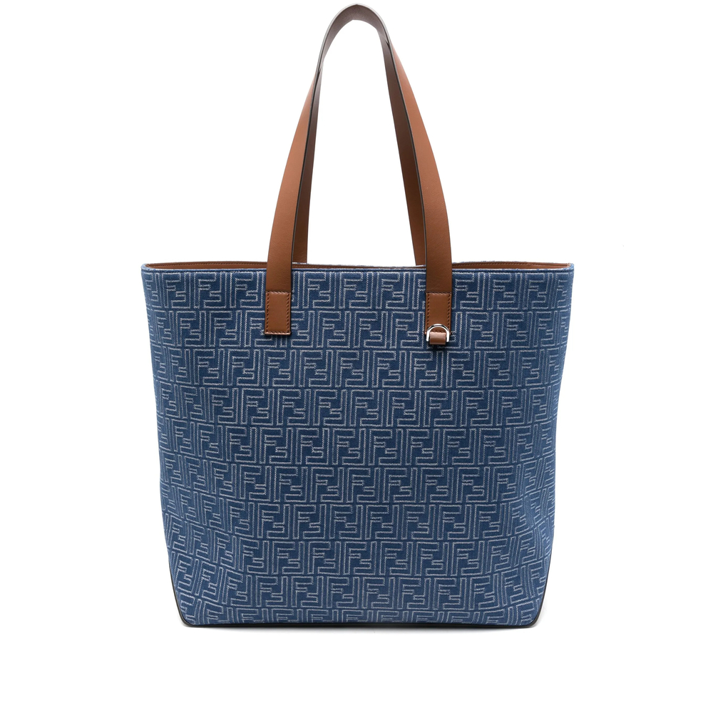 FENDI Fendi Medium FF Jacquard Shopping Bag　フェンディ ミディアム FF ジャカード ショッピング バッグ