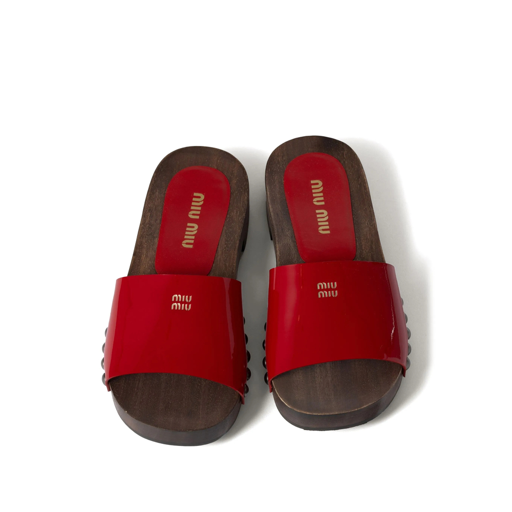 Leather Slides