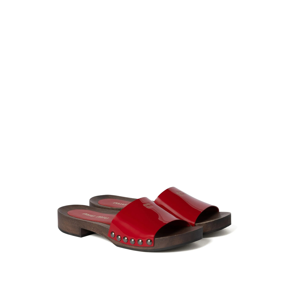 Leather Slides