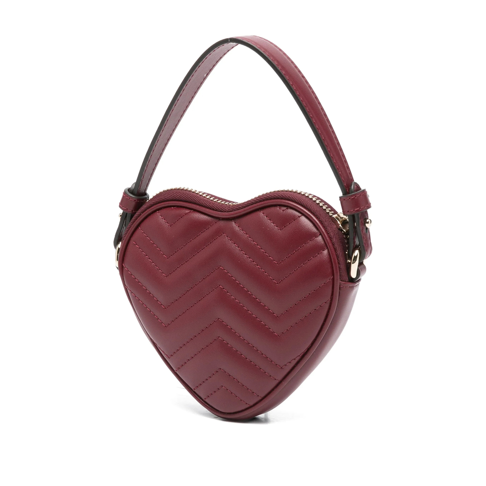 Mini GG Marmont Heart-Shaped Tote Bag