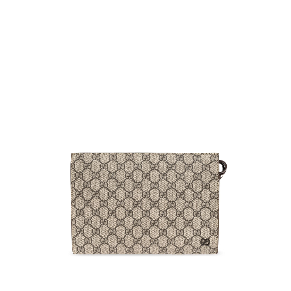 Gucci GG Supreme Clutch Bag