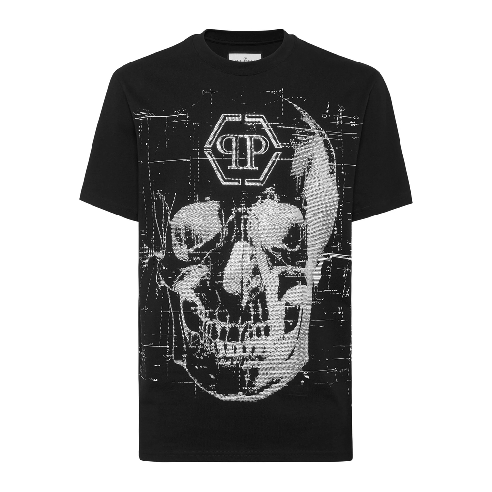 Philipp Plein Skull-embellished T-shirt