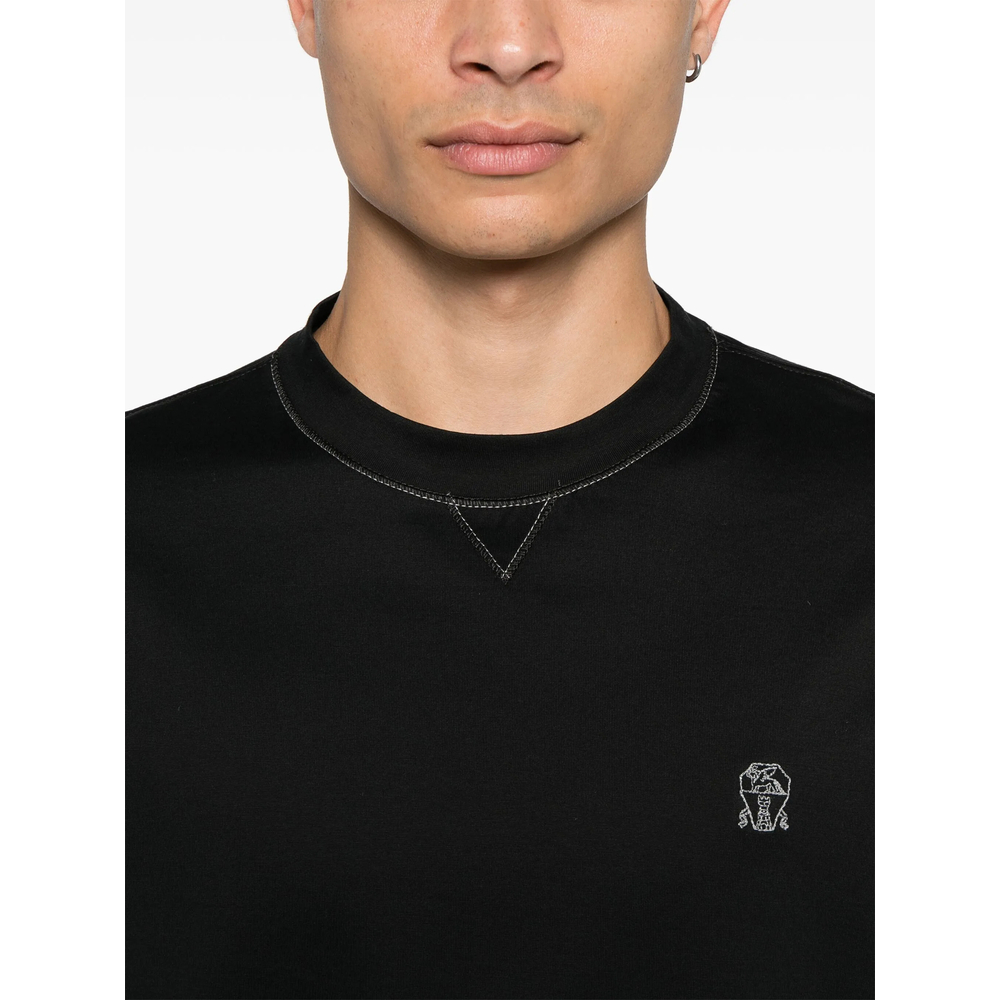 Embroidered-Logo T-Shirt