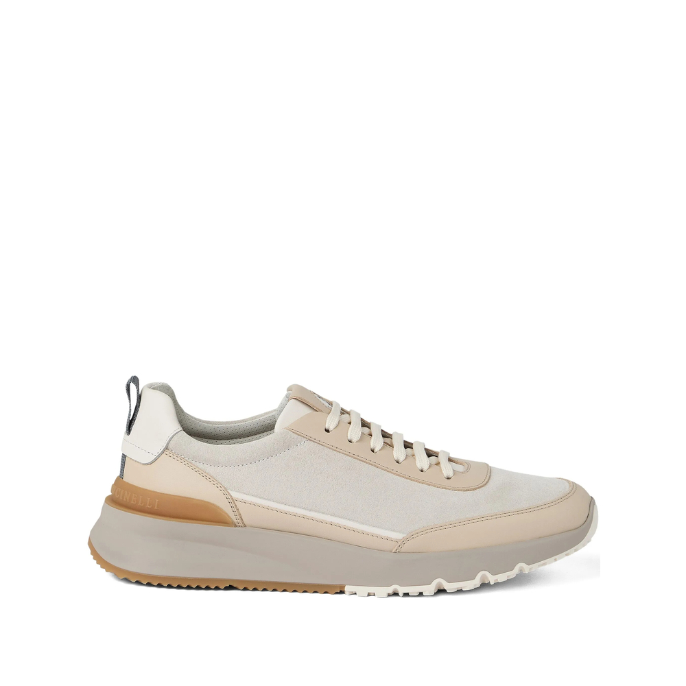 Brunello Cucinelli Panelled Sneakers