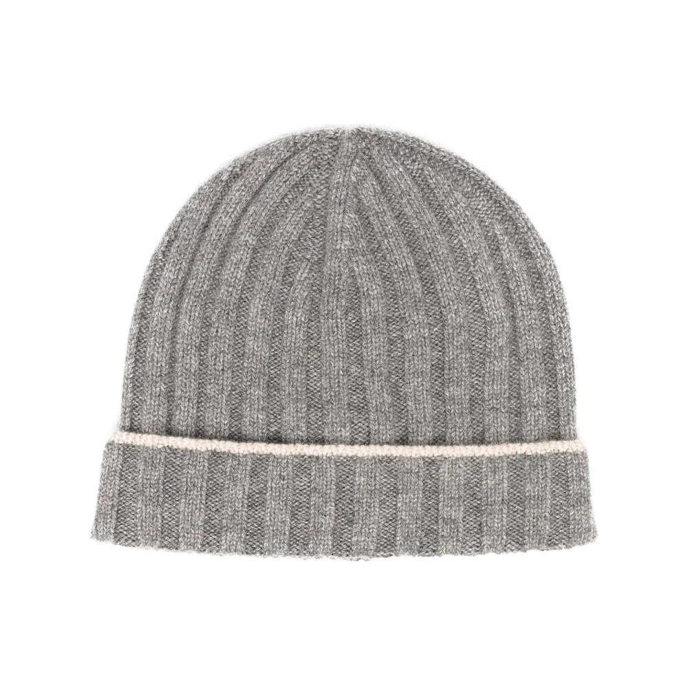 Brunello Cucinelli Cashmere Two-tone Beanie