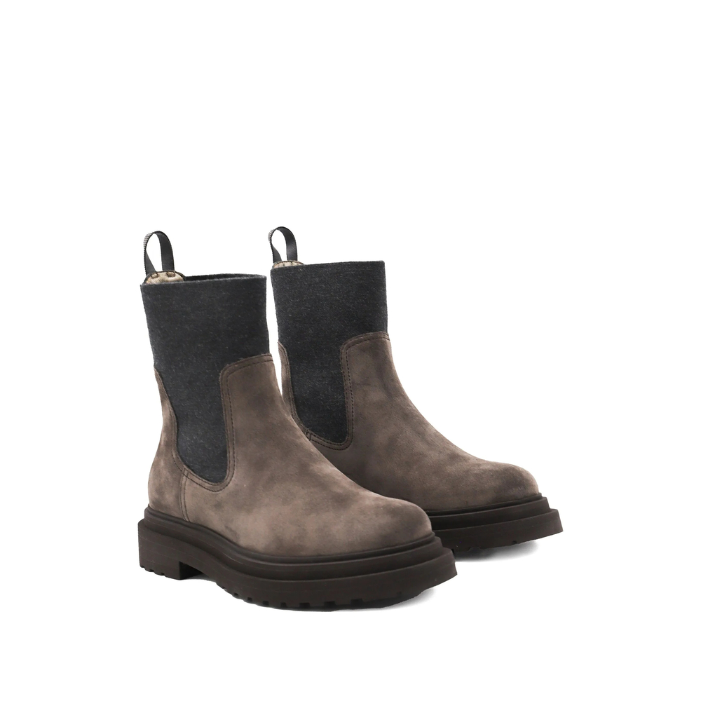 Suede Boots