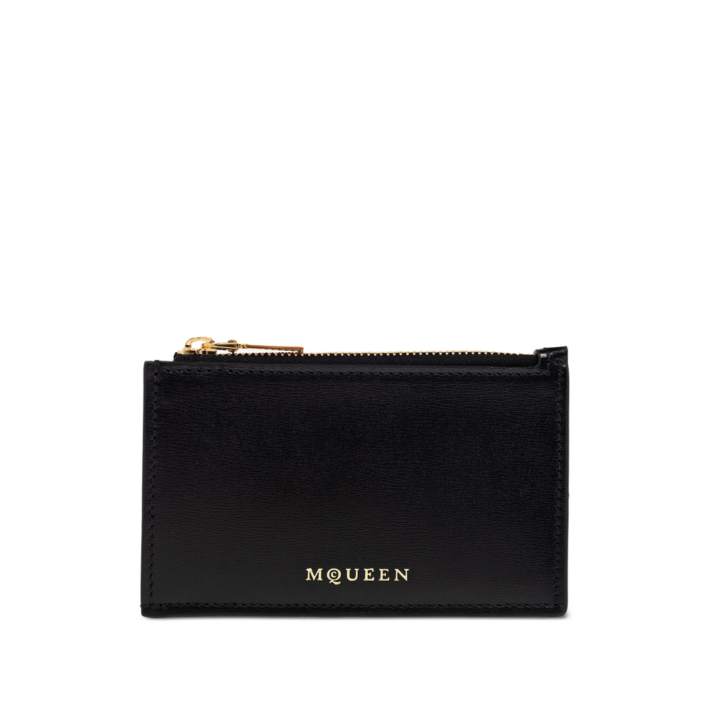 Alexander Mcqueen Leather Cardholder