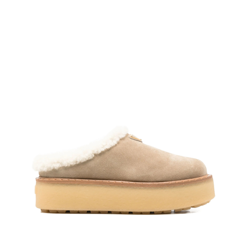 Prada Suede Slippers