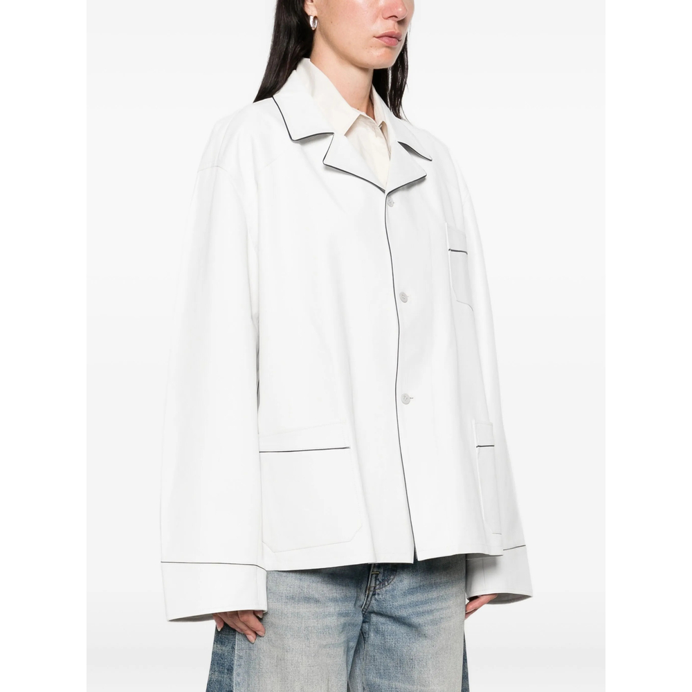 Piped-Trim Jacket