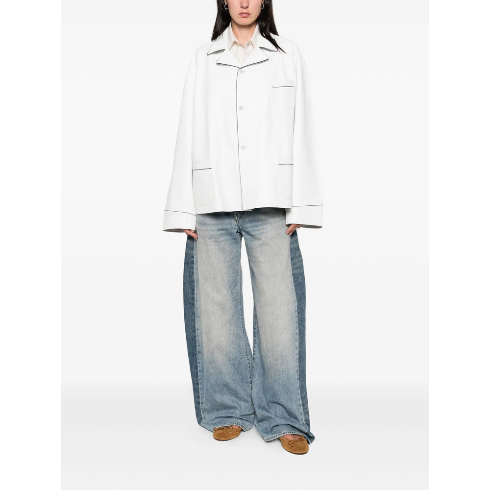Piped-Trim Jacket