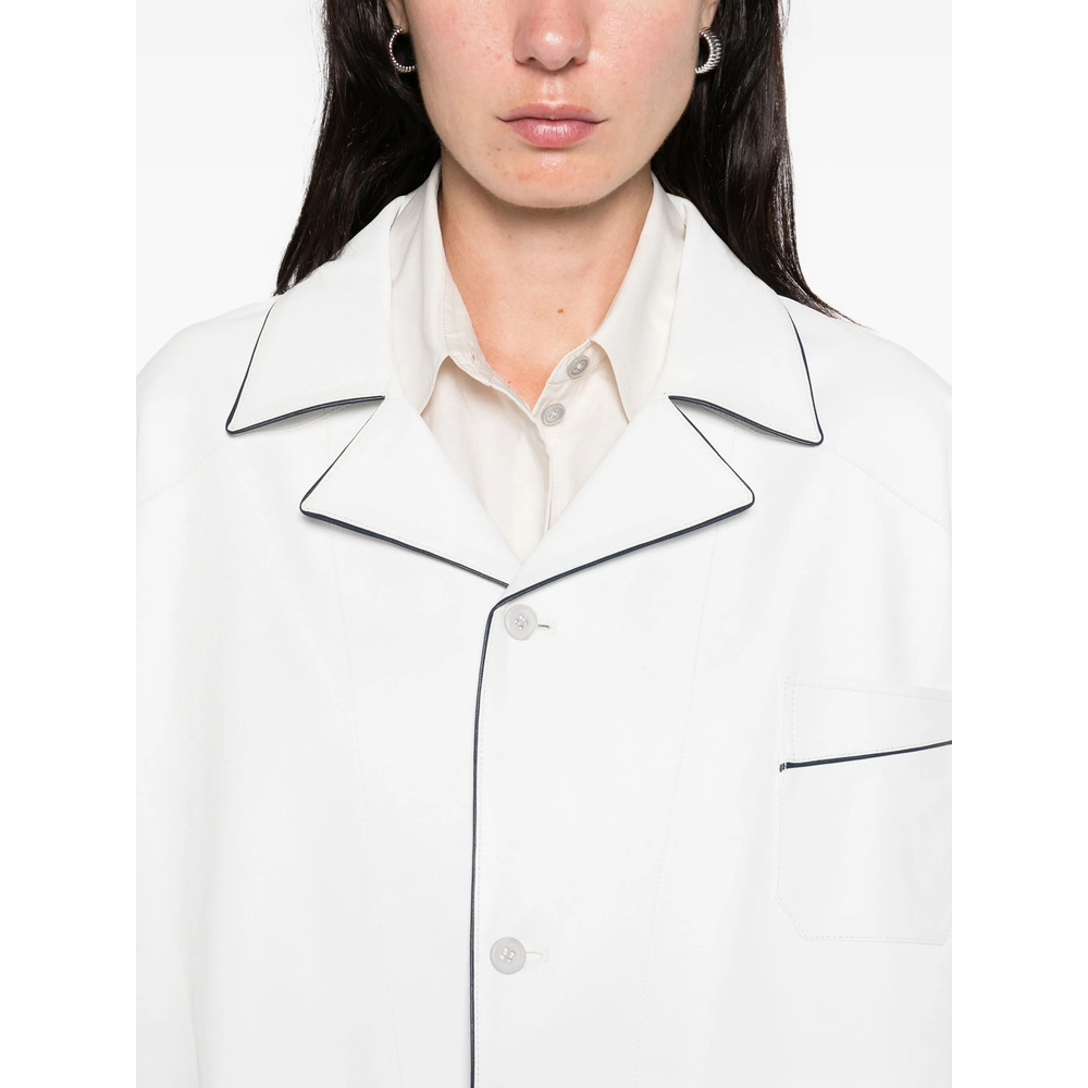 Piped-Trim Jacket