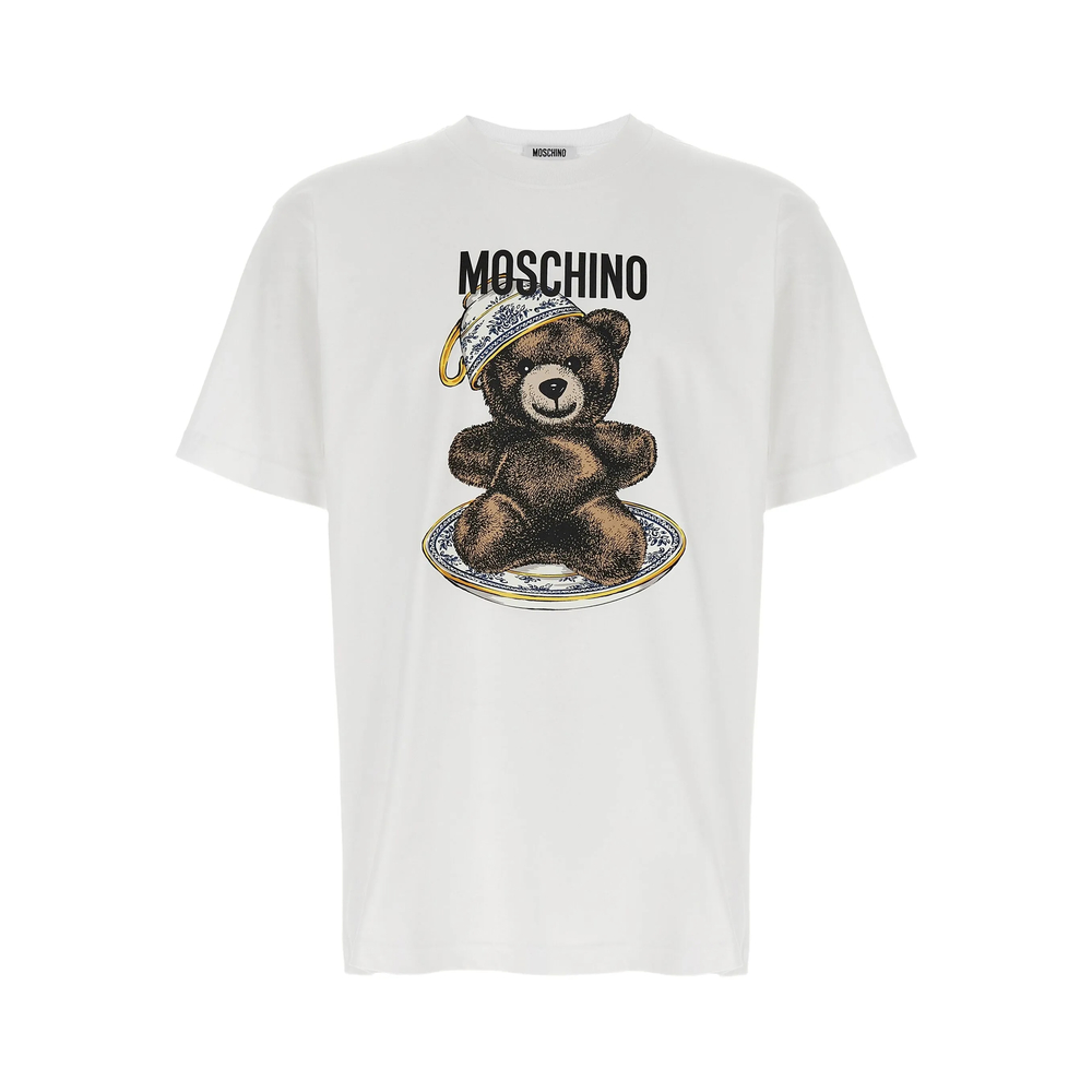Moschino Teddy Bear-print Crewneck T-shirt