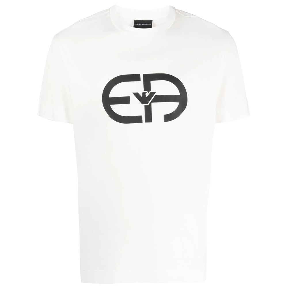 Emporio Armani Logo-print Crew-neck T-shirt