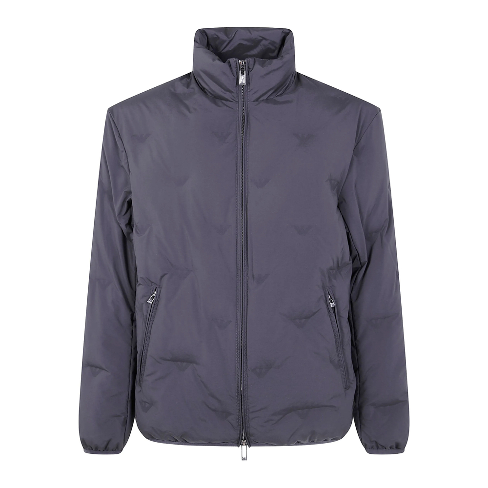 Emporio Armani Eagle-logo Quilted Jacket