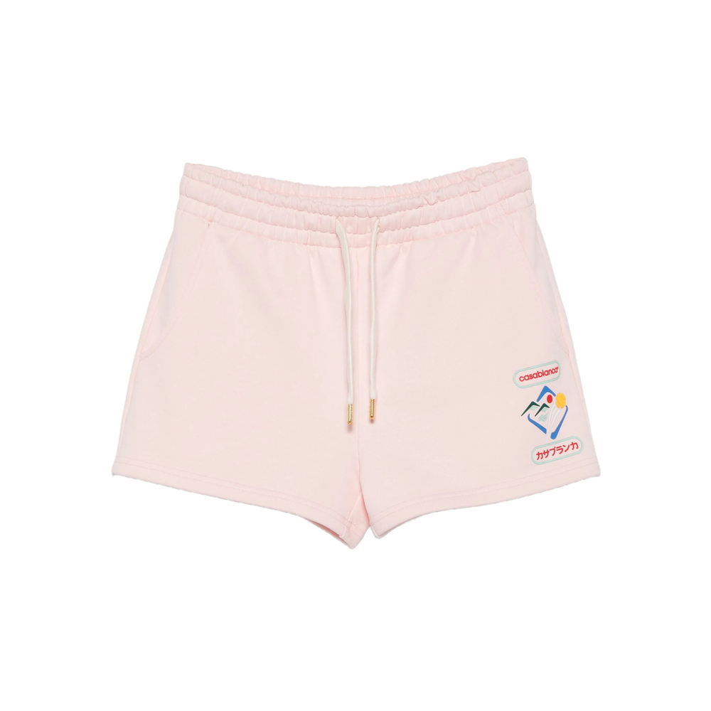 Casablanca Montaigne Logo-print Drawstring Shorts