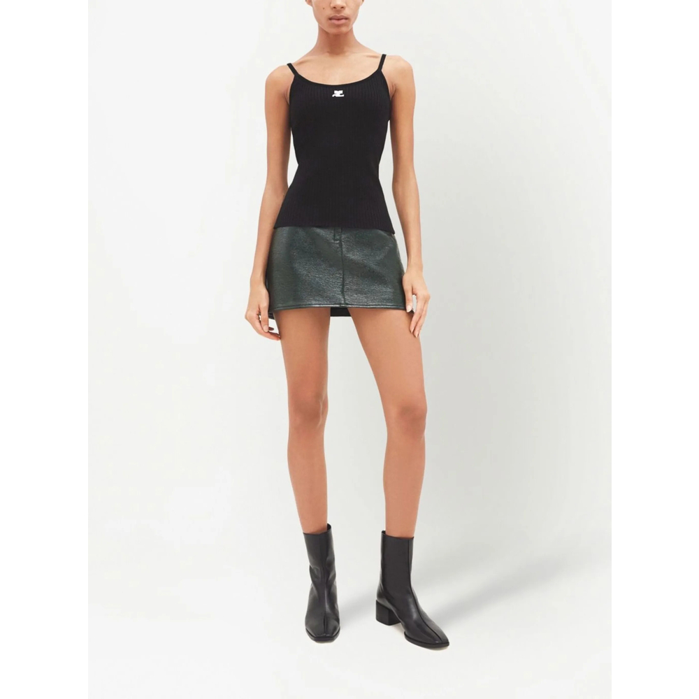 Courrèges Reedidion Rib-Knit Tank Top