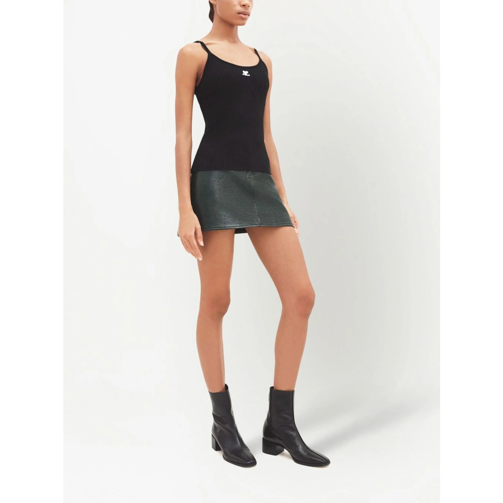 Courrèges Reedidion Rib-Knit Tank Top