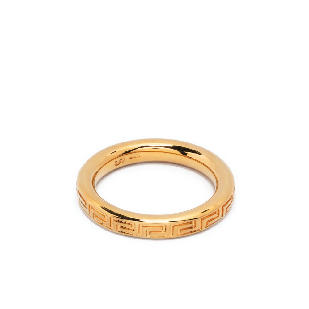 Versace Greek Key Band Ring