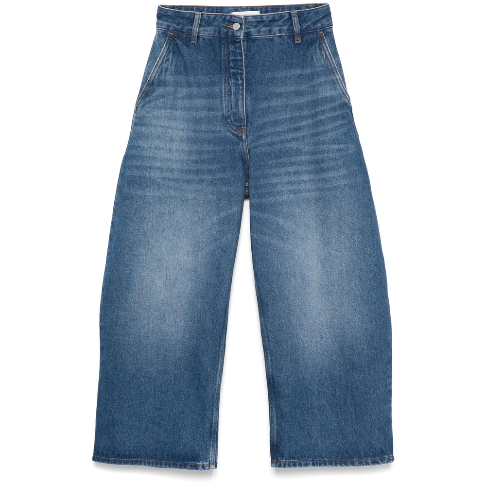 Studio Nicholson Chalco Cropped Jeans